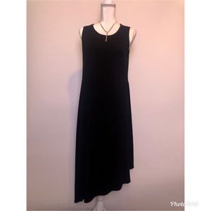 EILEEN FISHER Jersey Asymmetrical Tank Dress